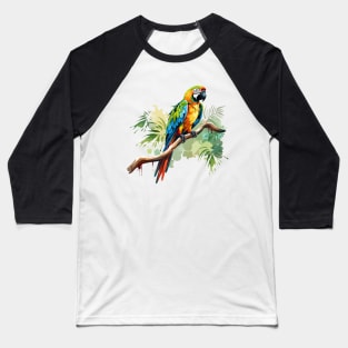 Military Macaw Baseball T-Shirt